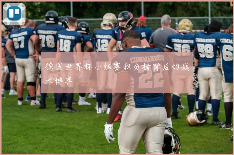 德国世界杯小组赛积分榜背后的战术博弈